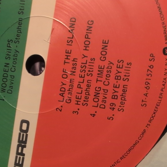 Crosby,Stills&Nash Vintage Vinyl Record&Music Book - Picture 6 of 12